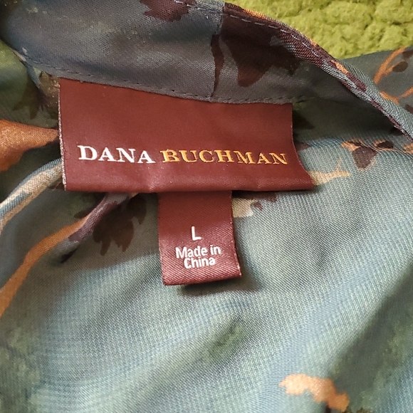 Sheer dana Buchman blouse - Picture 3 of 4